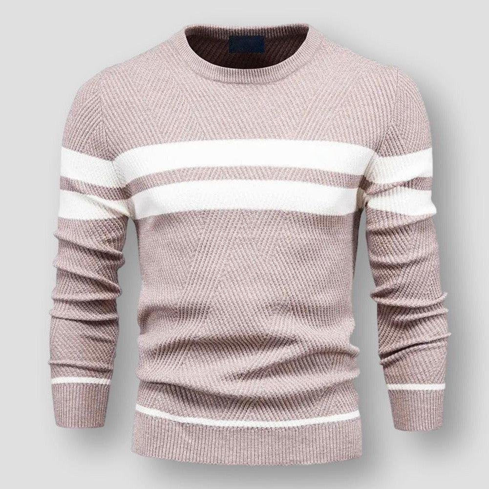 Bruno® | Men's Sweater With Stripes