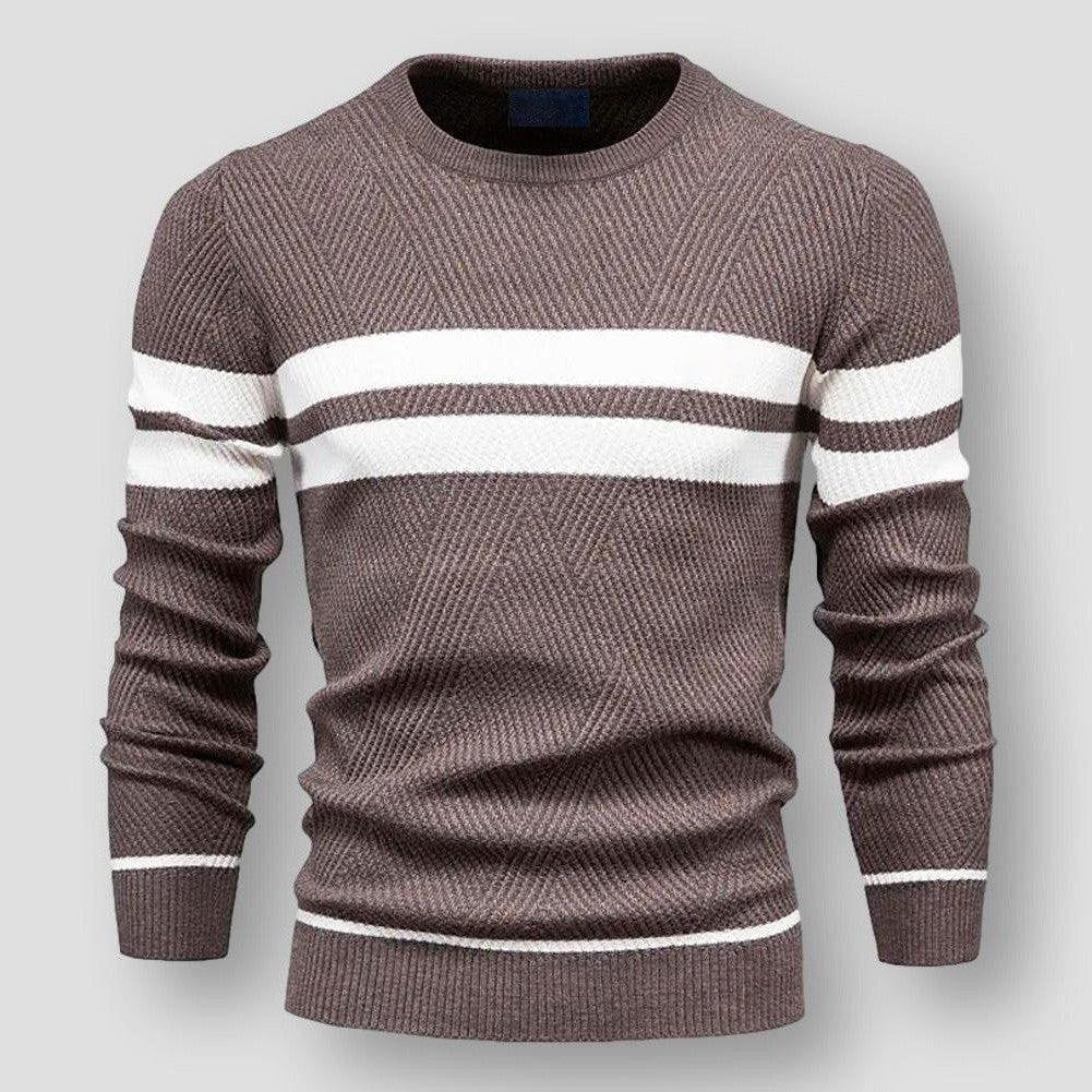 Bruno® | Men's Sweater With Stripes