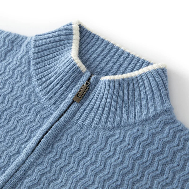 Ismael® | Half-zip wool sweater
