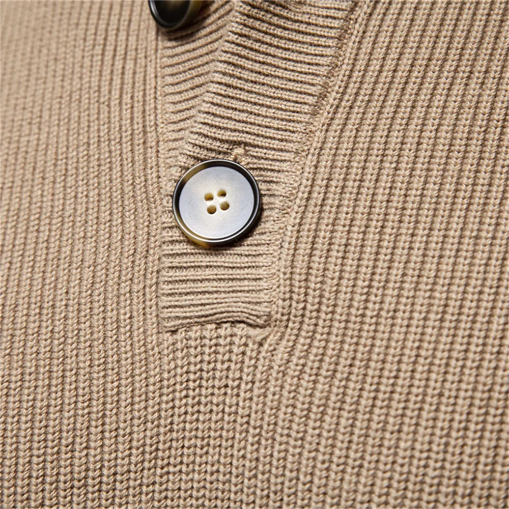 Joshua® | Men'S Sweater With Button Design
