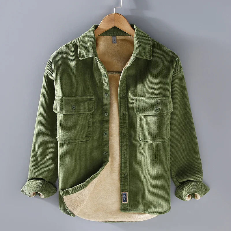 Alex® | Velvet Jacket With Fleece