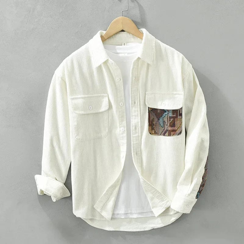 Simon® | Comfortable Shirt With Patchwork Design
