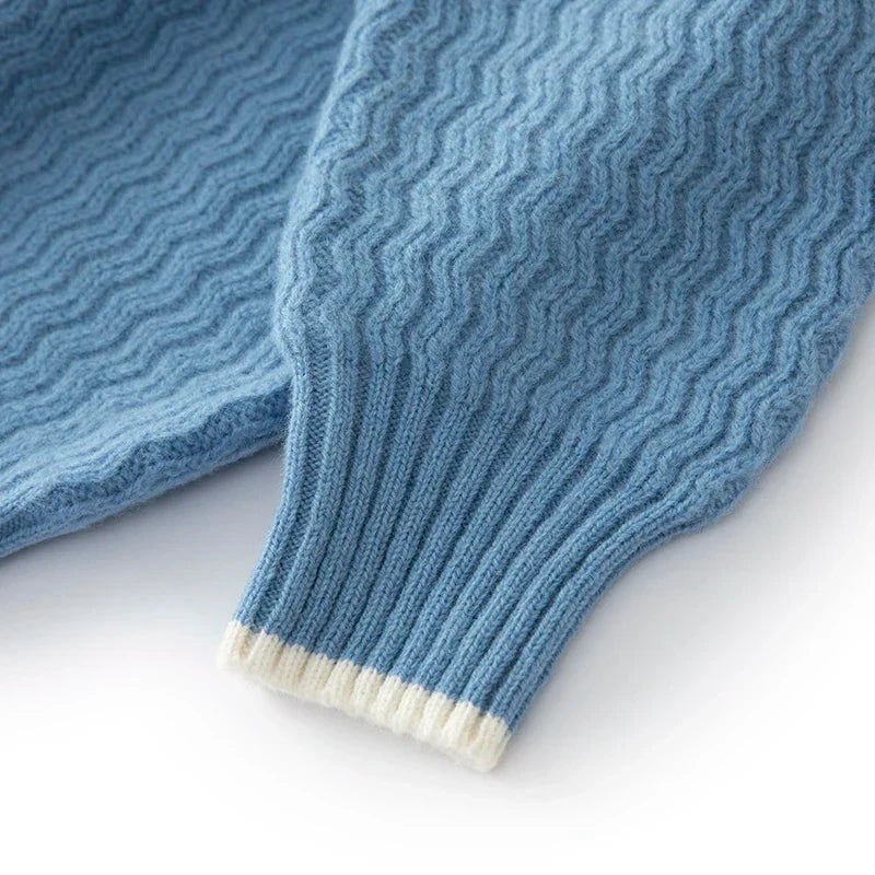 Ismael® | Half-zip wool sweater