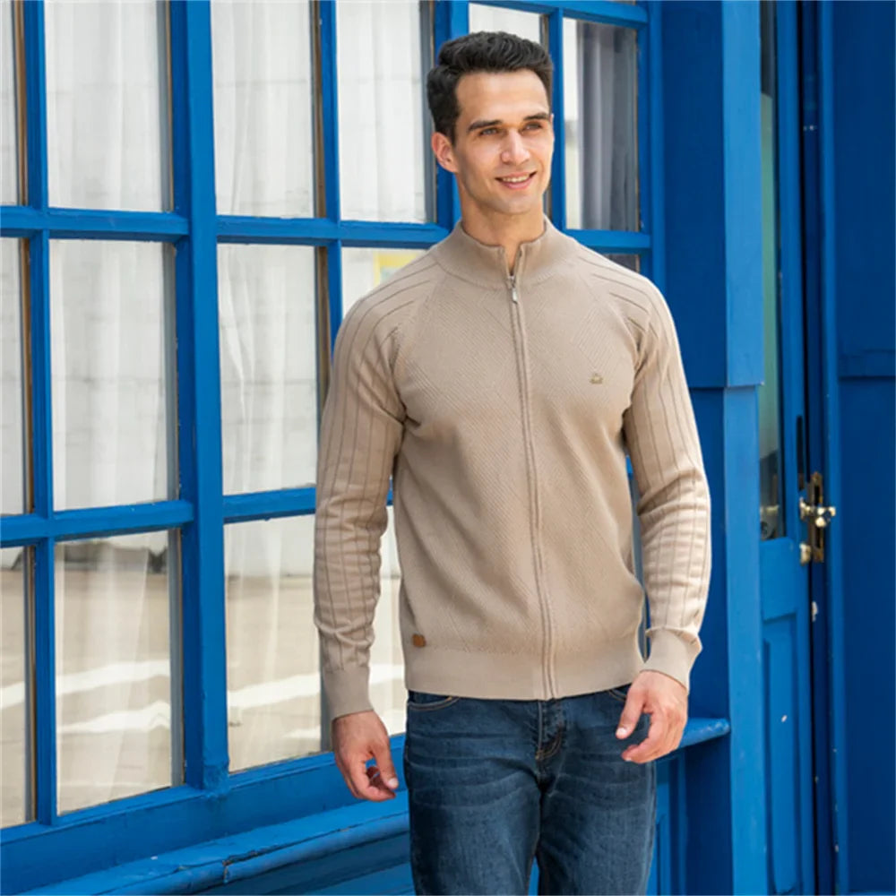 Carson® | Solid Men Zipper