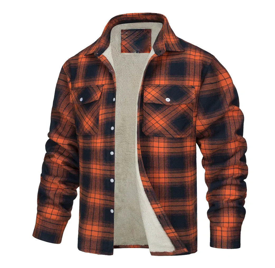 Emiliano® | Checked Shirt Jacket