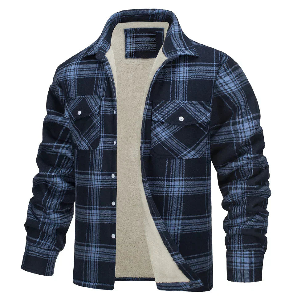 Emiliano® | Checked Shirt Jacket