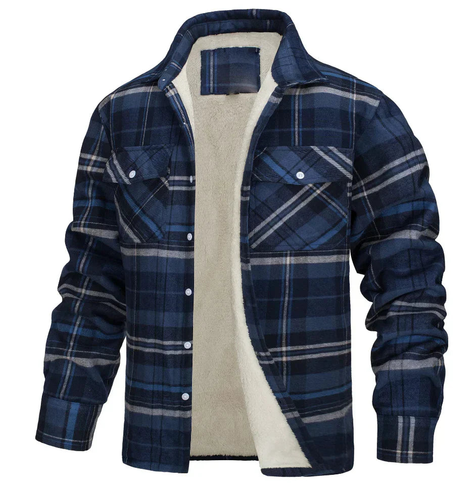 Emiliano® | Checked Shirt Jacket