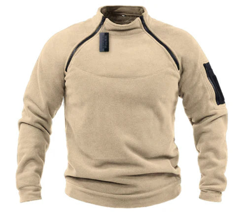 Mason® | Military style fleece sweater