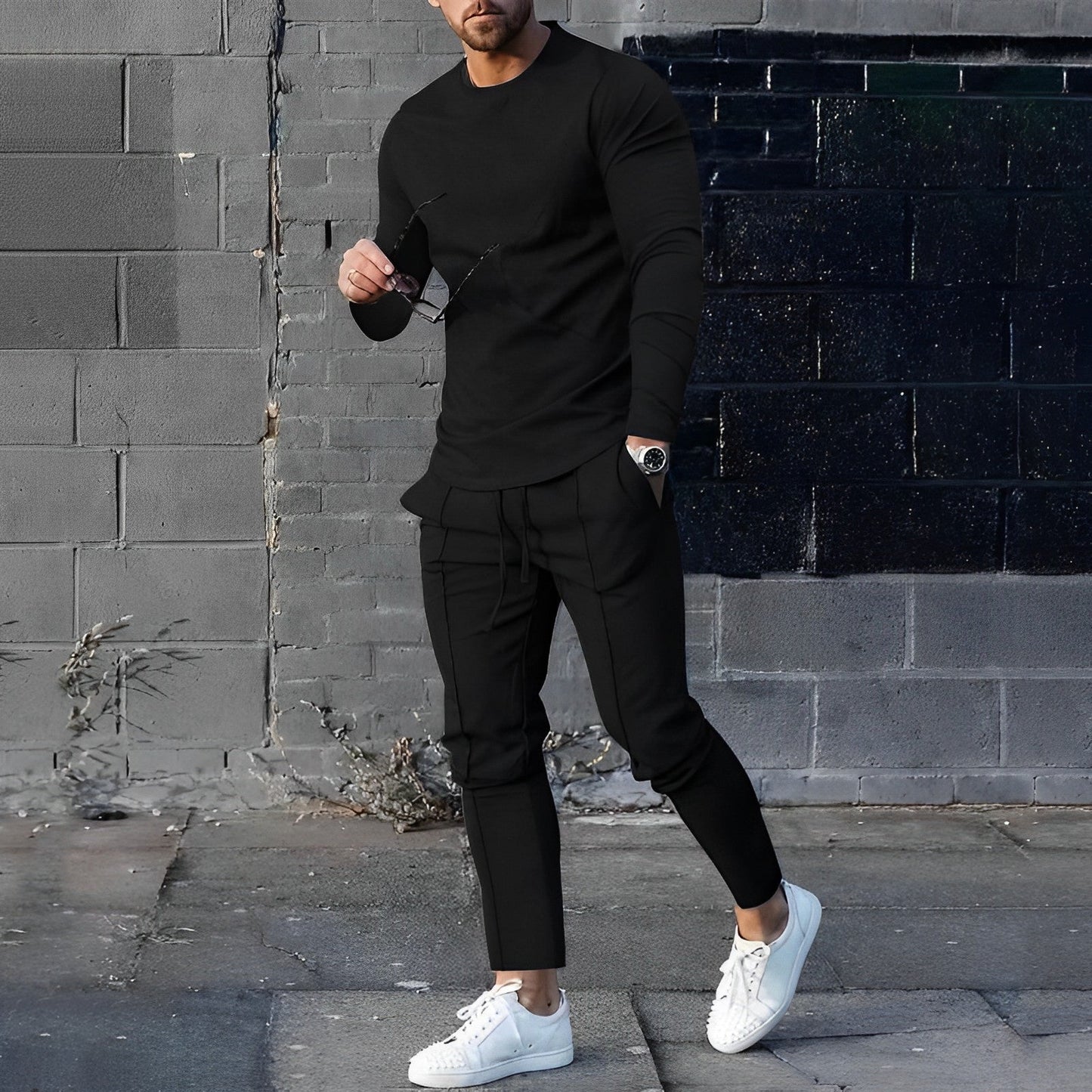 Adler® | Trendy Warm Sweater with Pants for Men