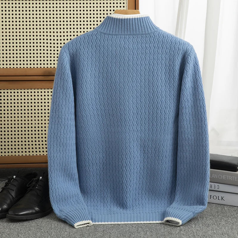 Ismael® | Half-zip wool sweater