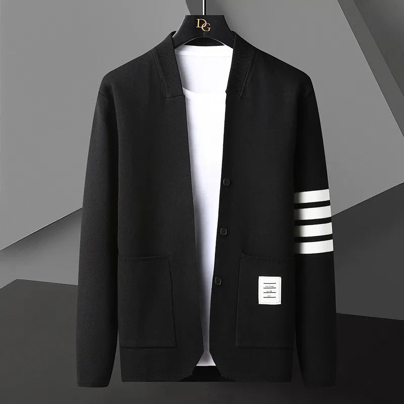 Lorenzo® | Elegant Striped Cardigan