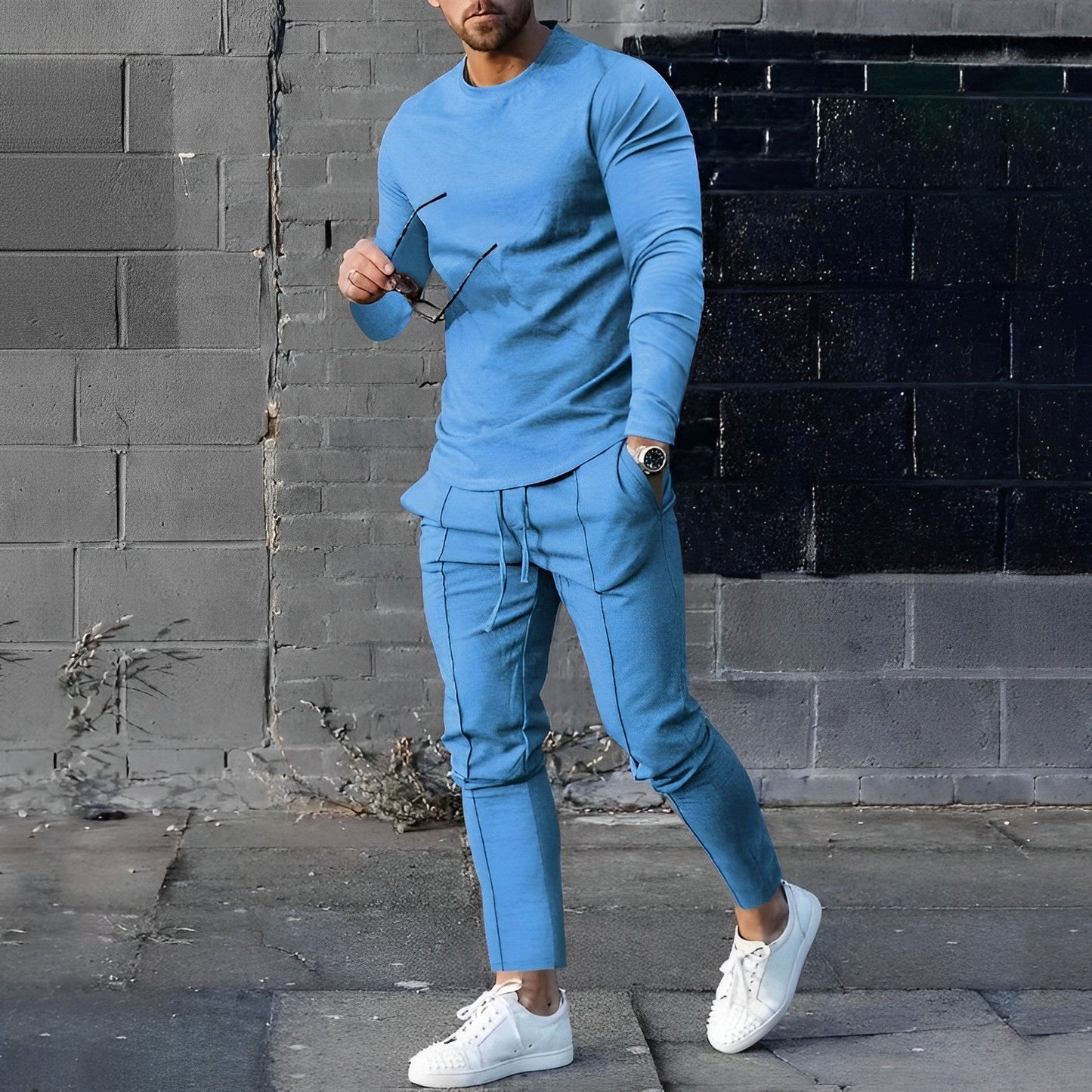 Adler® | Trendy Warm Sweater with Pants for Men