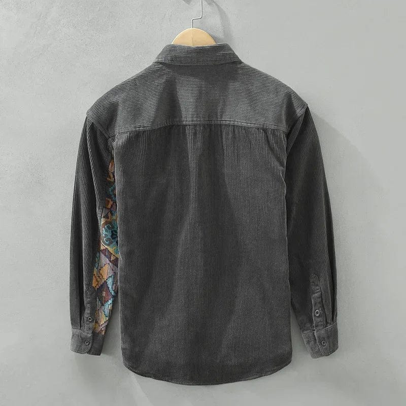 Simon® | Comfortable Shirt With Patchwork Design