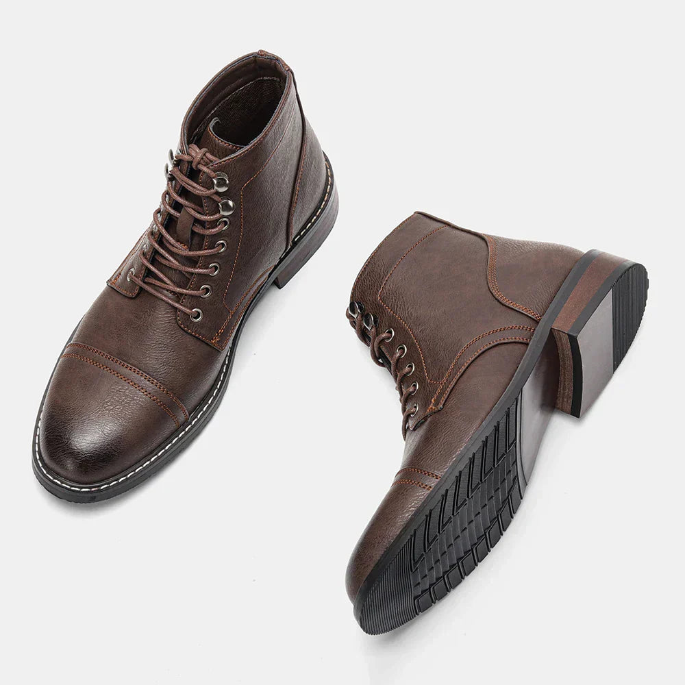 Daniel® | Vintage Derby Boots With Toe