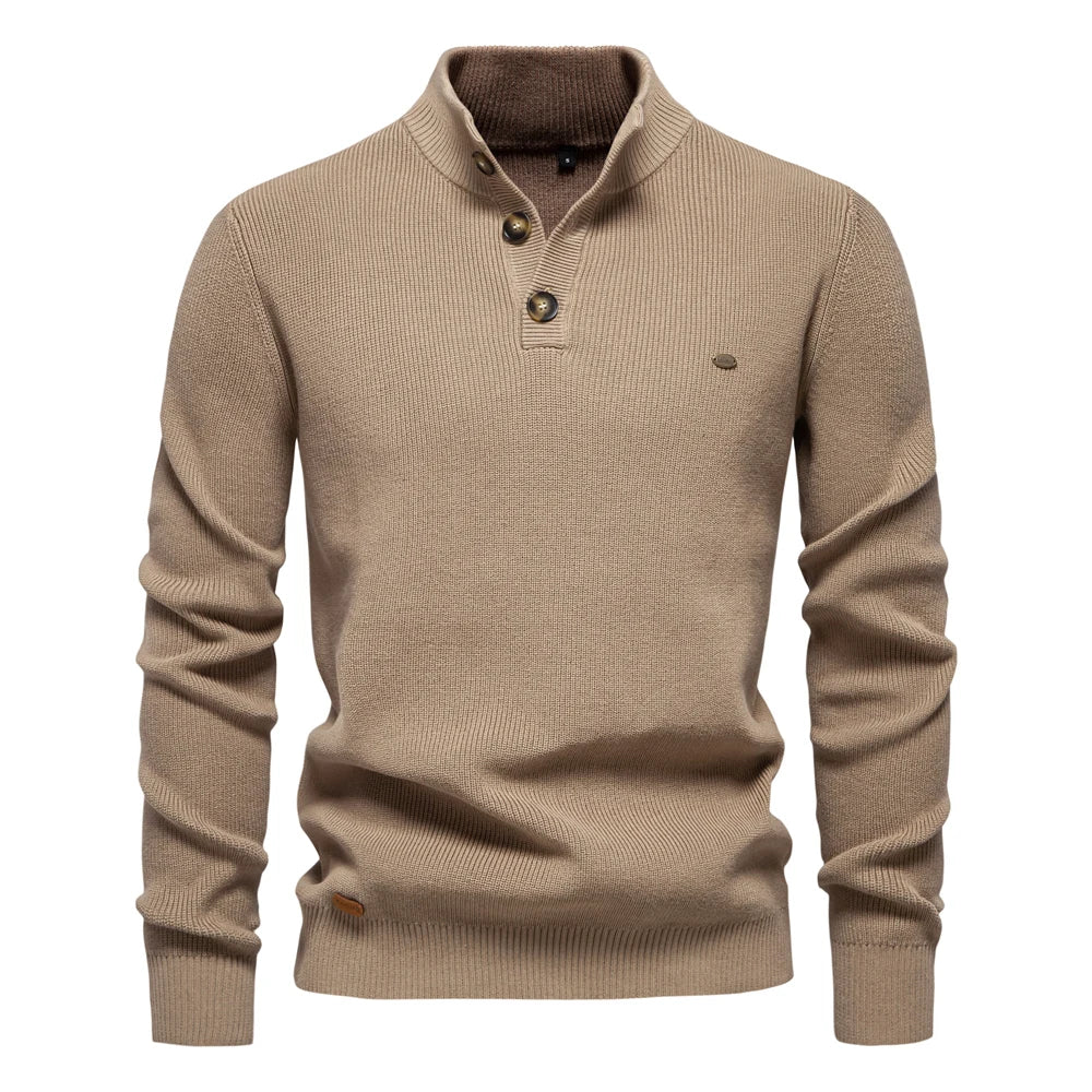 Joshua® | Men'S Sweater With Button Design
