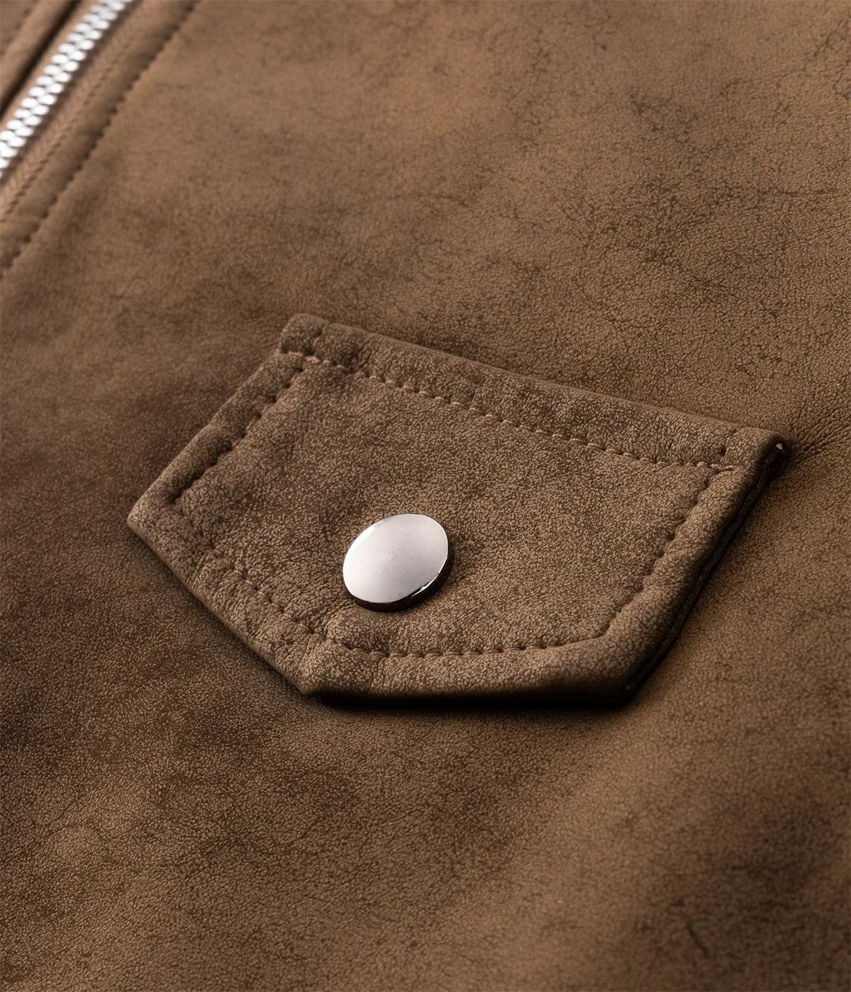 Lucas® | Fleece Lined Leather Jacket