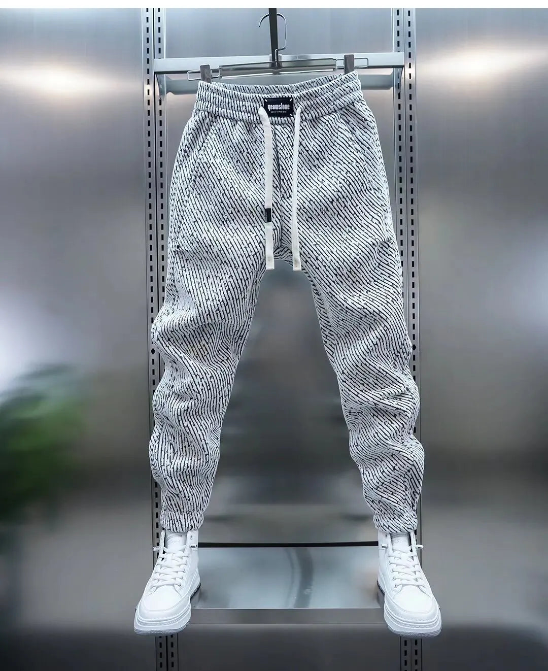 Elijah® | Casual Pants With Pattern