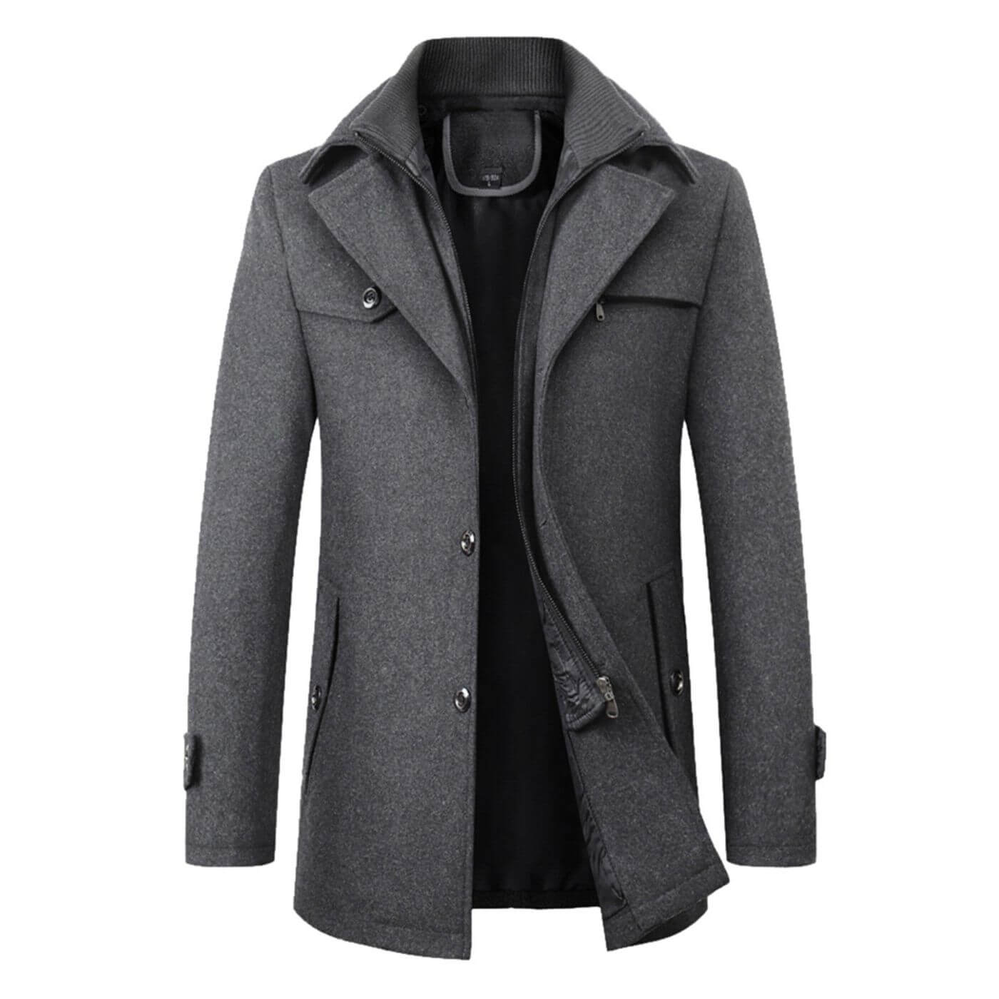 Daniel® | Classic Double Collar Coat