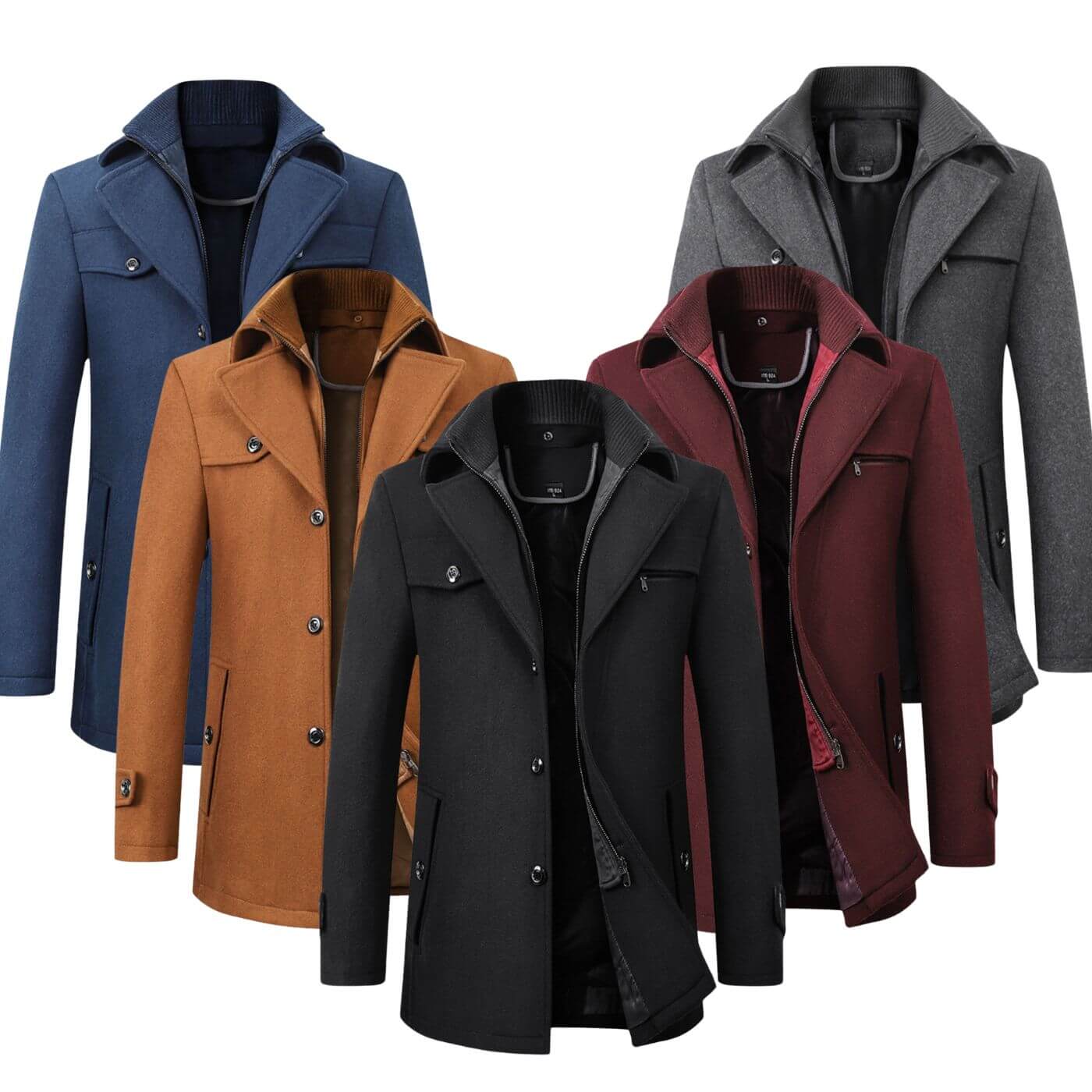 Daniel® | Classic Double Collar Coat