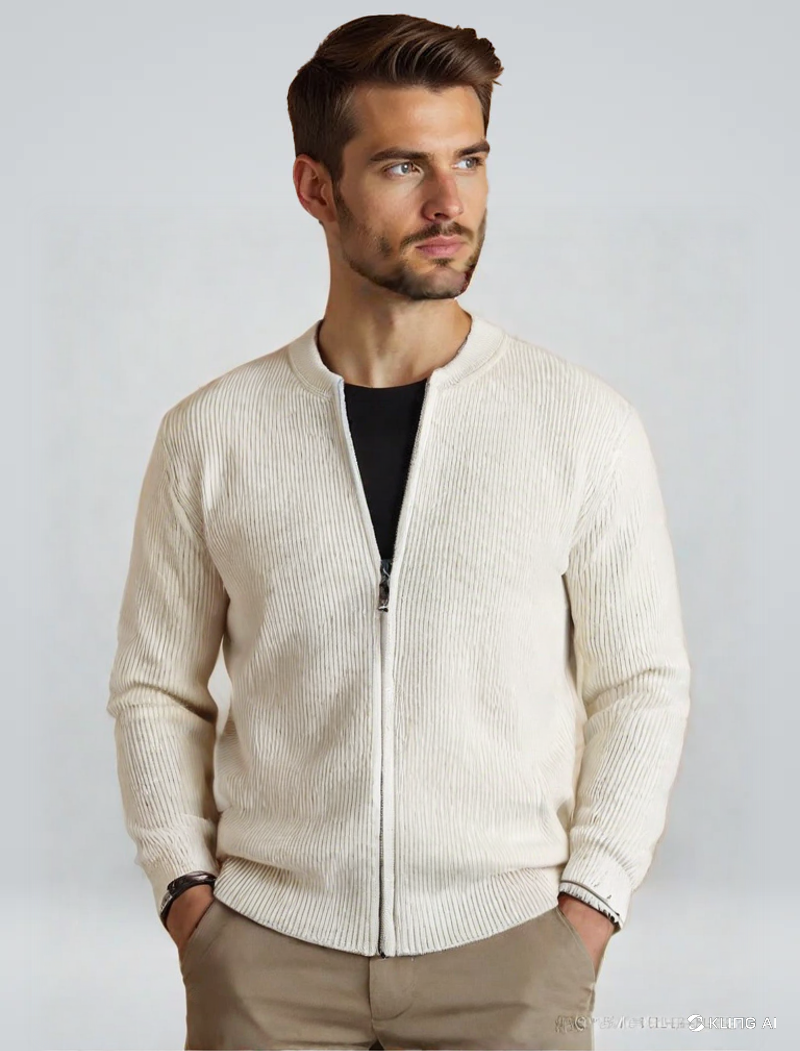 Reid® | Casual Chic Cardigan With Zipper