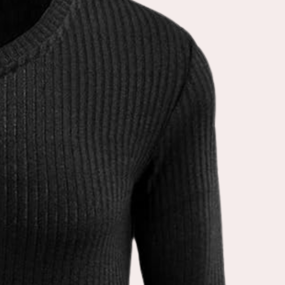 Simón® | Rib-knit sweater for men