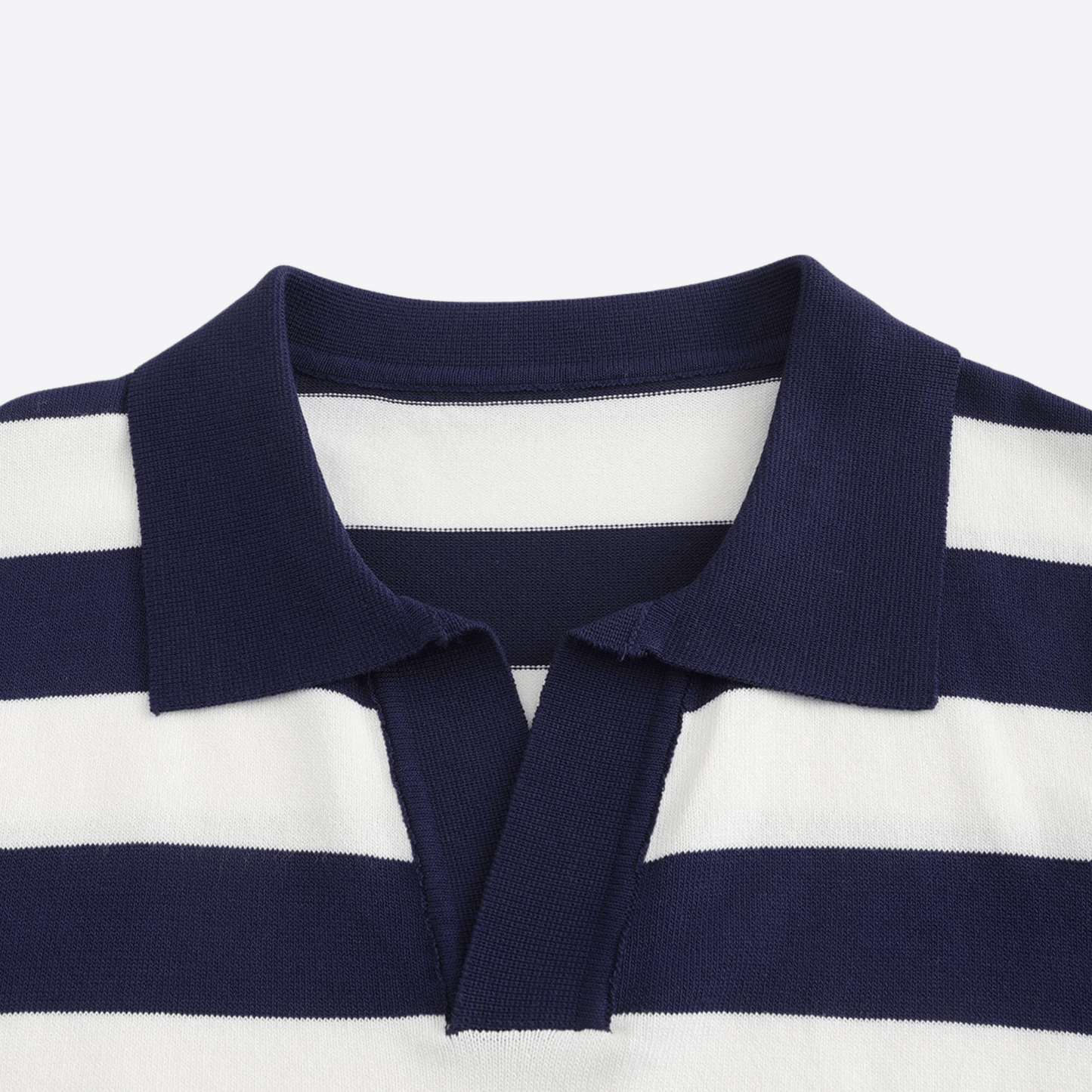 Sergio® | Black And White Striped Polo
