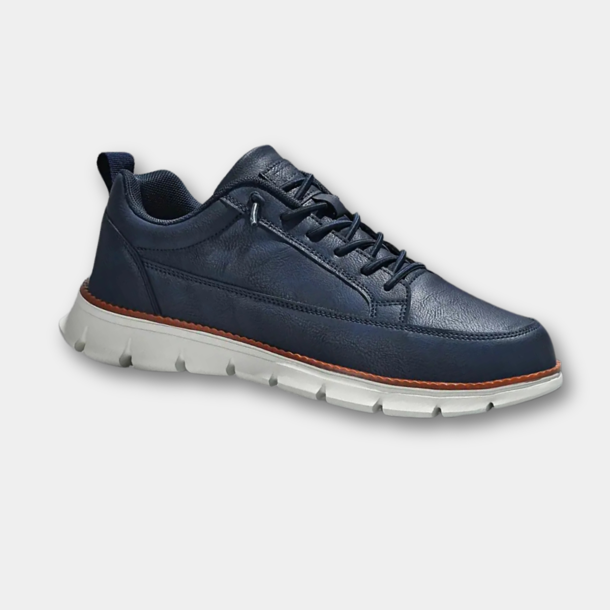 Lars® | Leather Sneakers With Orthopaedic Comfort