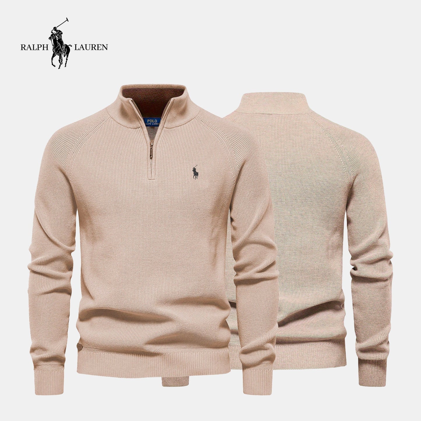 Joaquín® | R&L Zipped Neck Sweater