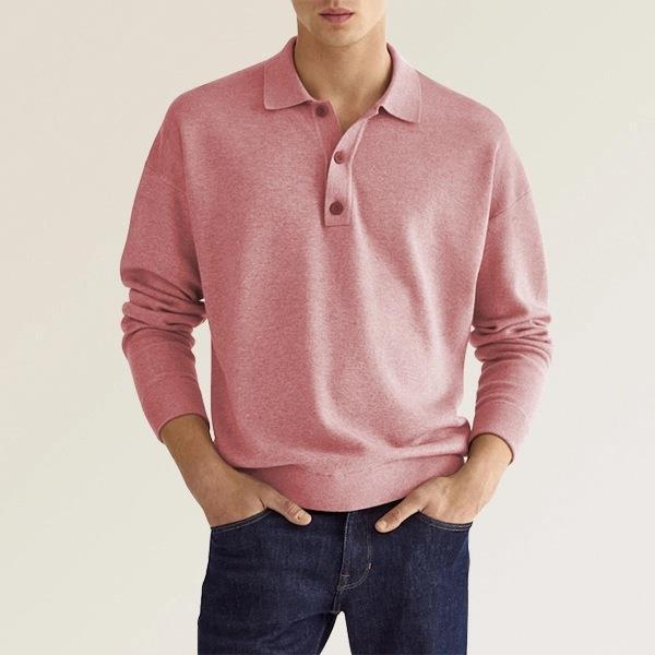 Ricardo® | Refined long-sleeved polo shirt