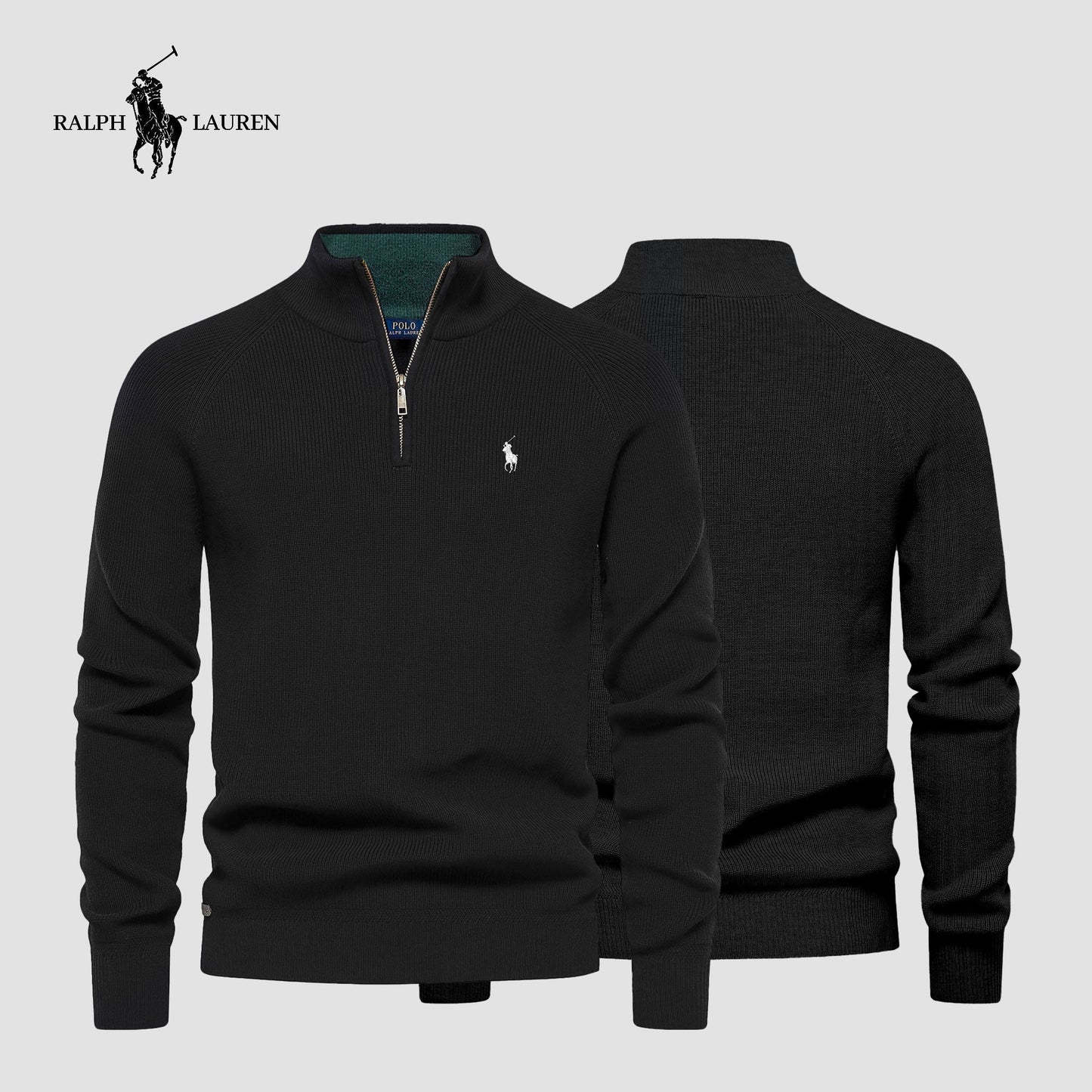 Joaquín® | R&L Zipped Neck Sweater