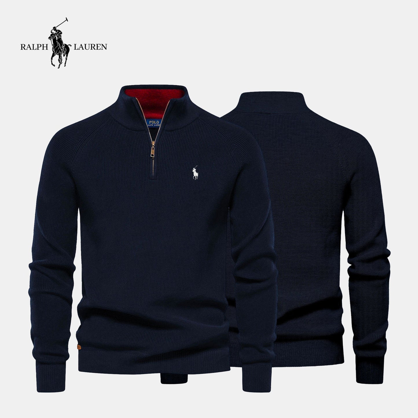 Joaquín® | R&L Zipped Neck Sweater