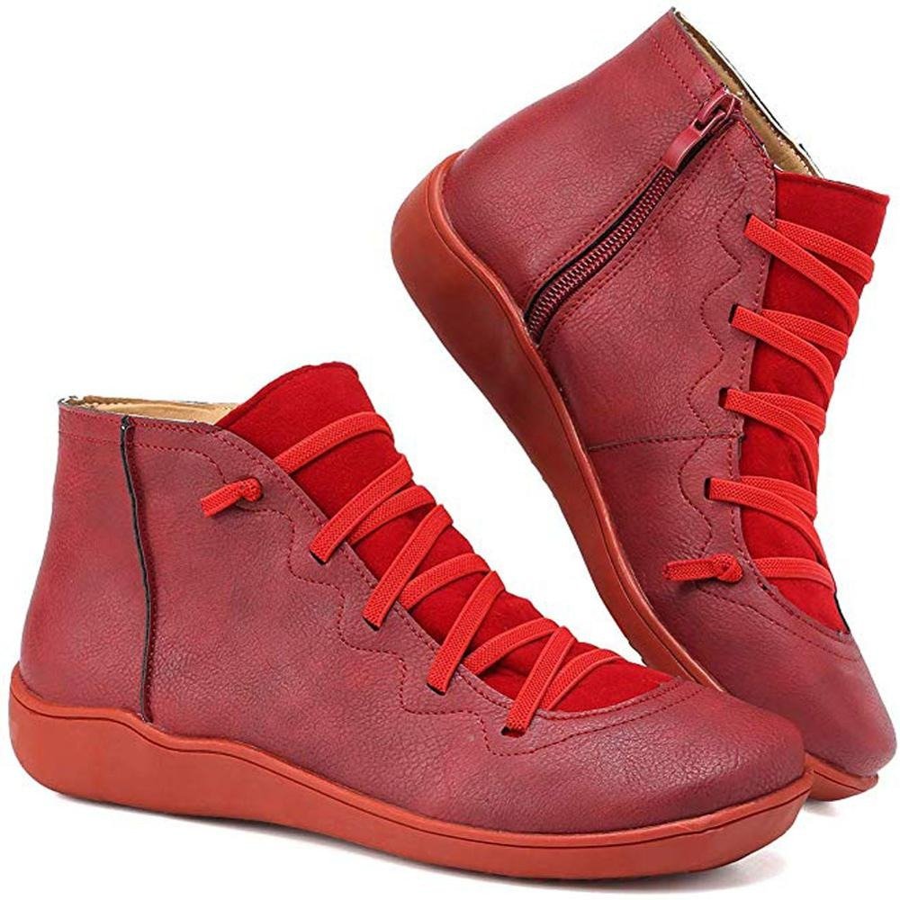 Evan® | Comfortable Leather Ankle Boots For Everyday Use