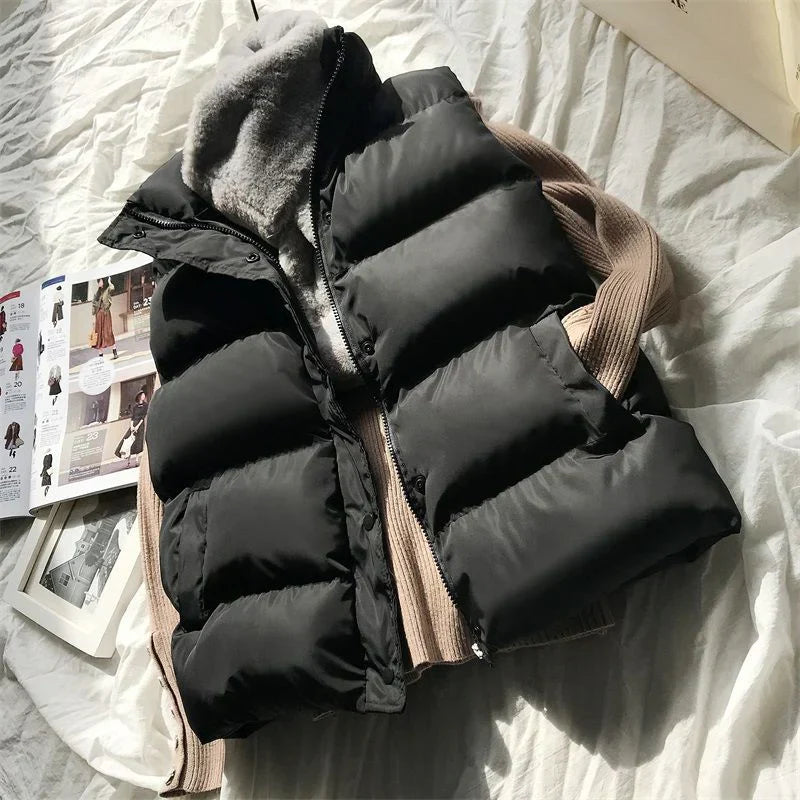 Thomas® | Oversized Sleeveless Puffer Jacket For Winter