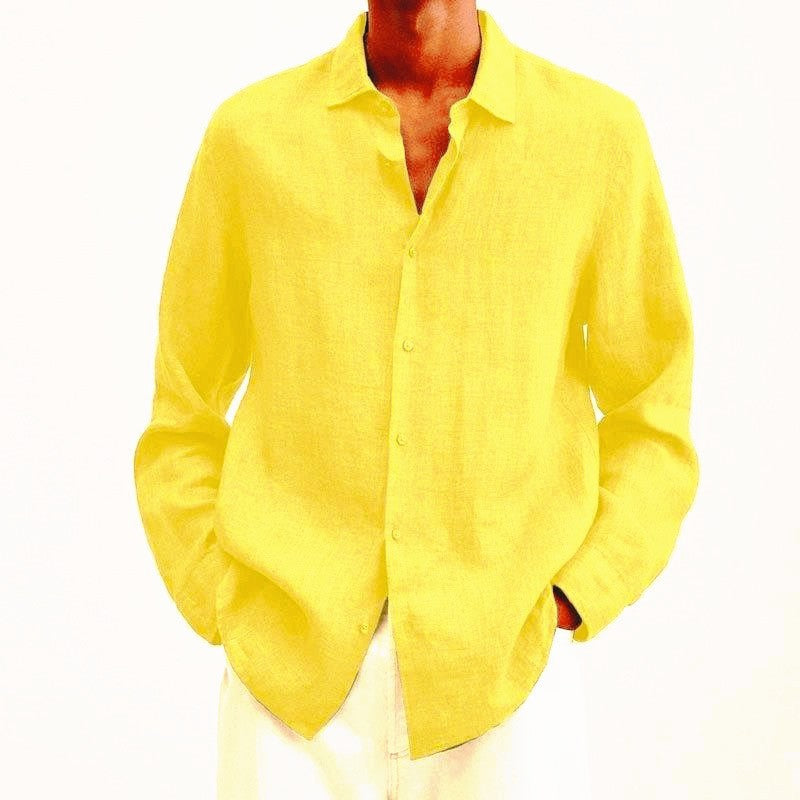 Fergus® | Elegant Linen Shirt For Men