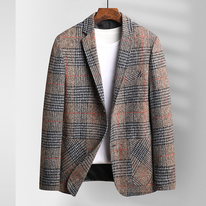 Aimar® | Royal Wool Herringbone Blazer