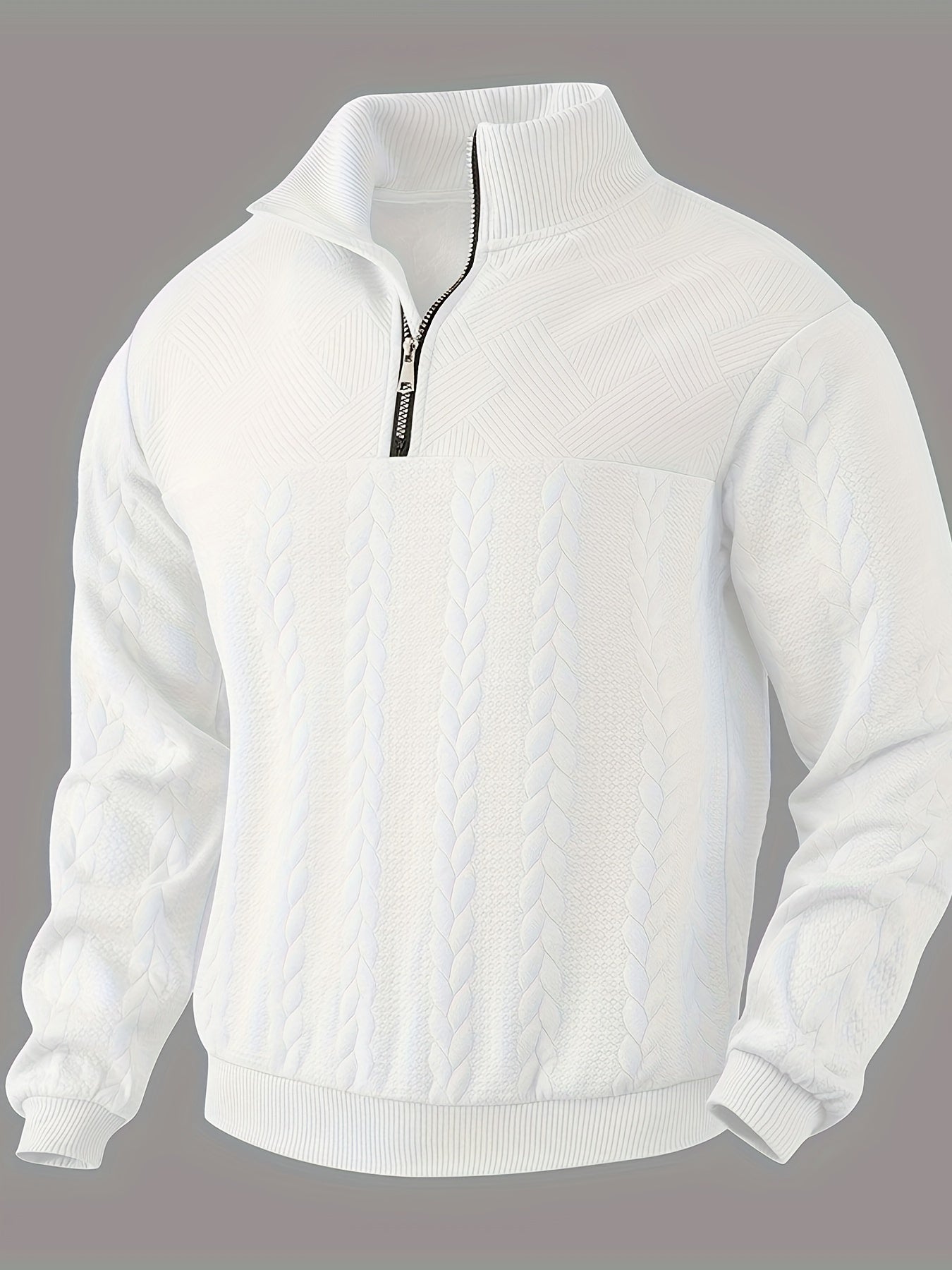 Zephyr® | Vintage Men's Sweater With Zipper