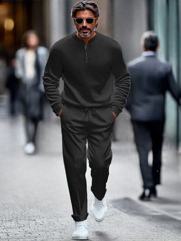 Niall® | Quarter Zip Tracksuit Set