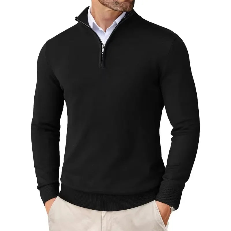 Homero® | Quarter Zip Up Sweater