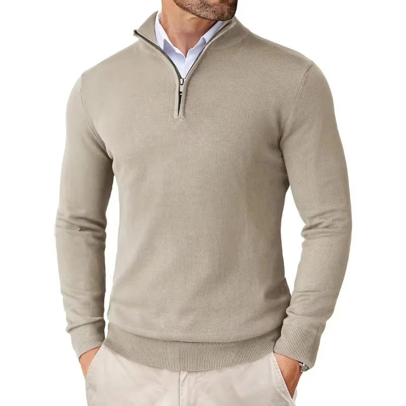 Homero® | Quarter Zip Up Sweater