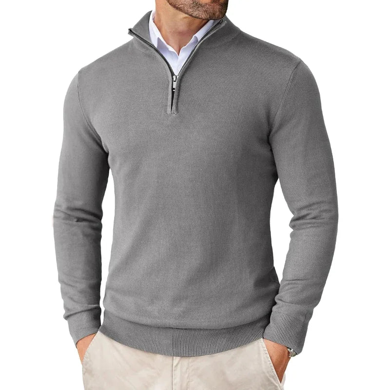 Homero® | Quarter Zip Up Sweater