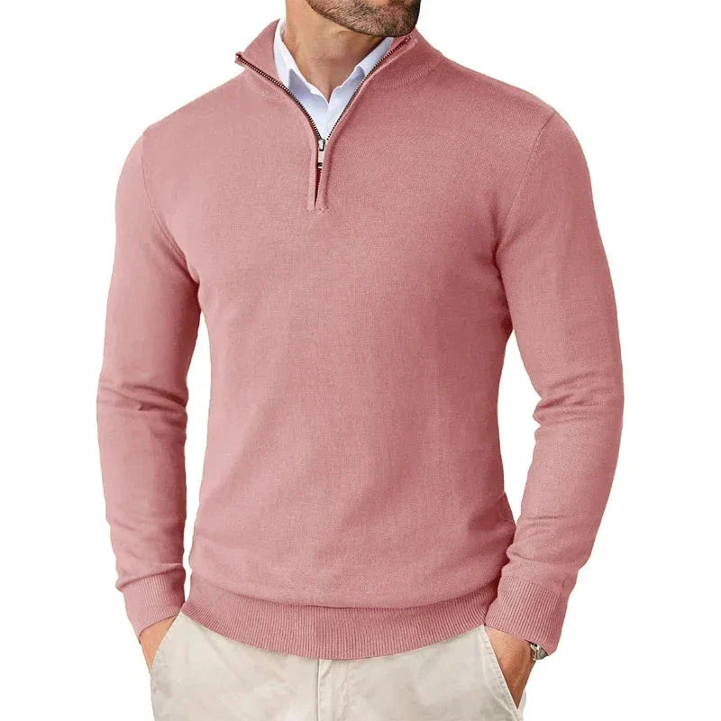 Homero® | Quarter Zip Up Sweater
