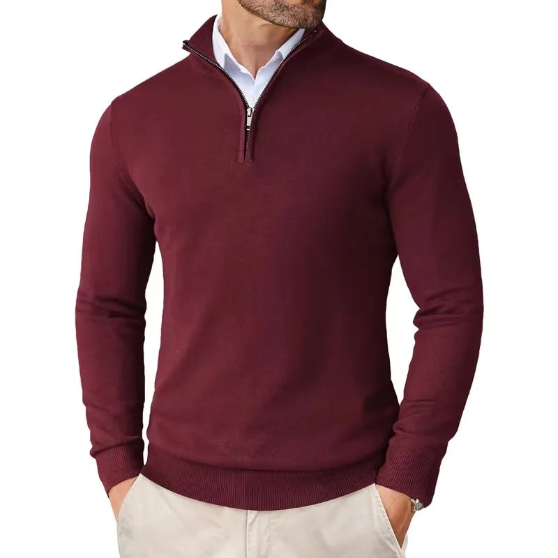 Homero® | Quarter Zip Up Sweater