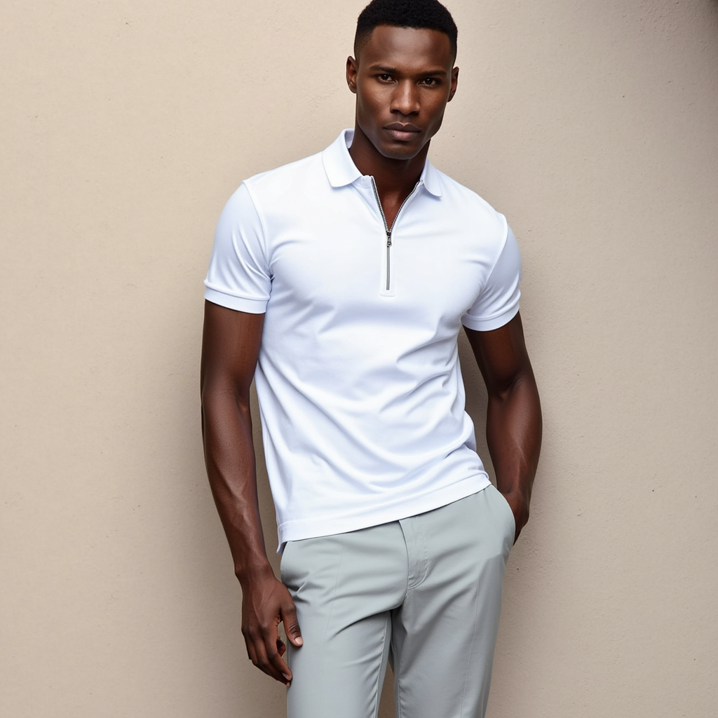 Leopoldo® | Zip Polo Shirt