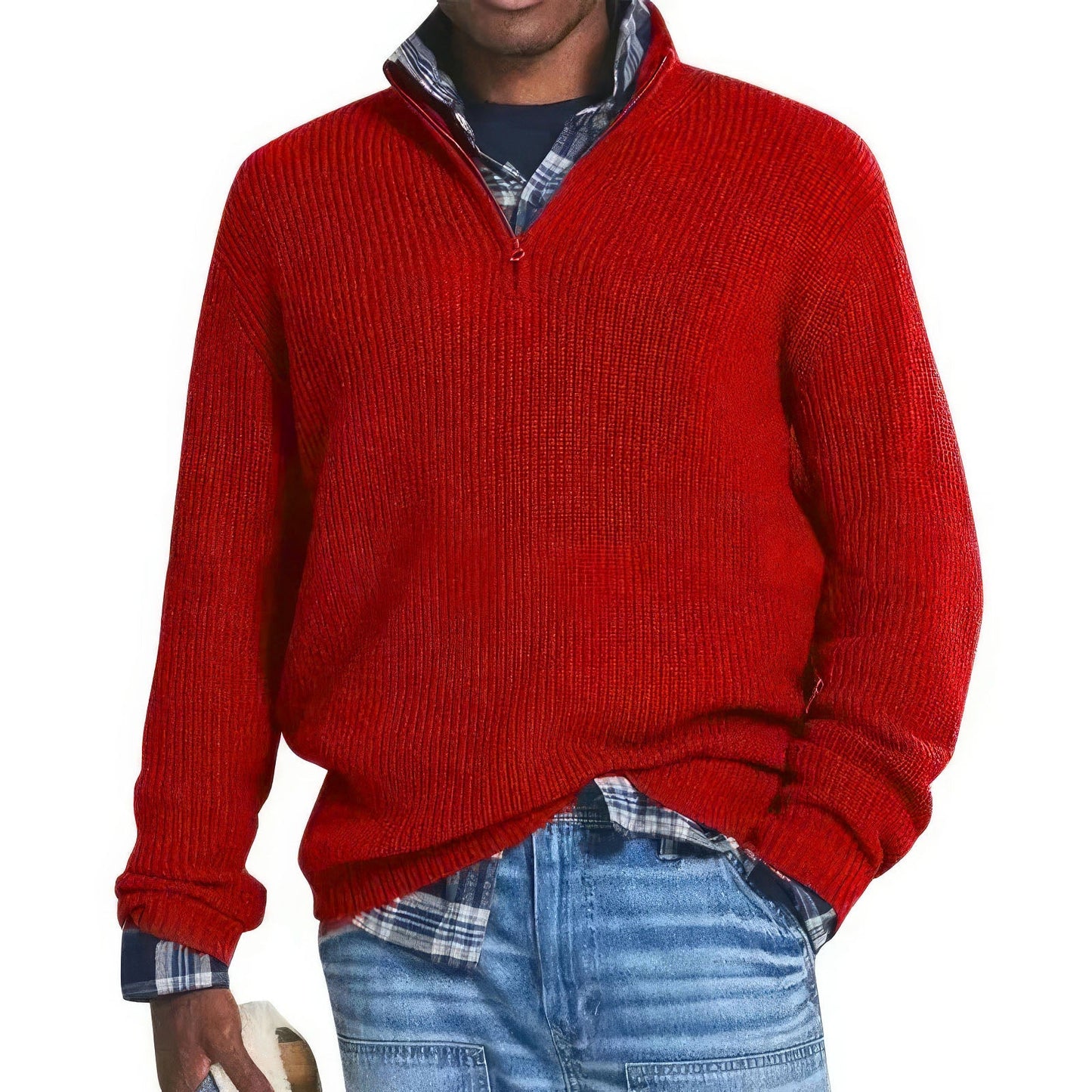Samuel® | Essential Zip Collar Sweater