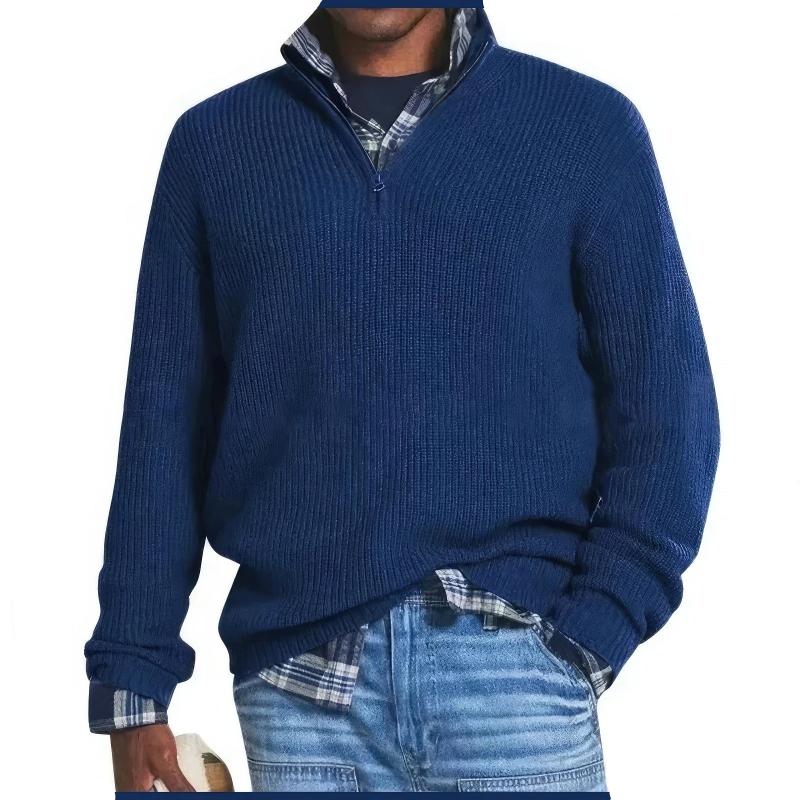 Samuel® | Essential Zip Collar Sweater