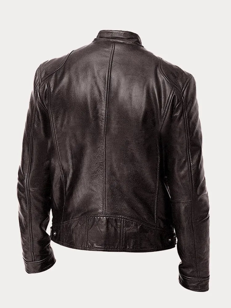 Hildebrando® | Relaxed Leather Jacket