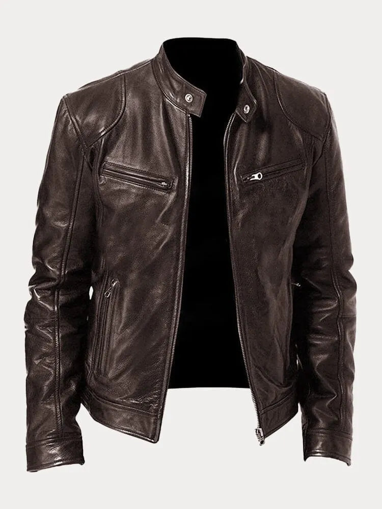 Hildebrando® | Relaxed Leather Jacket