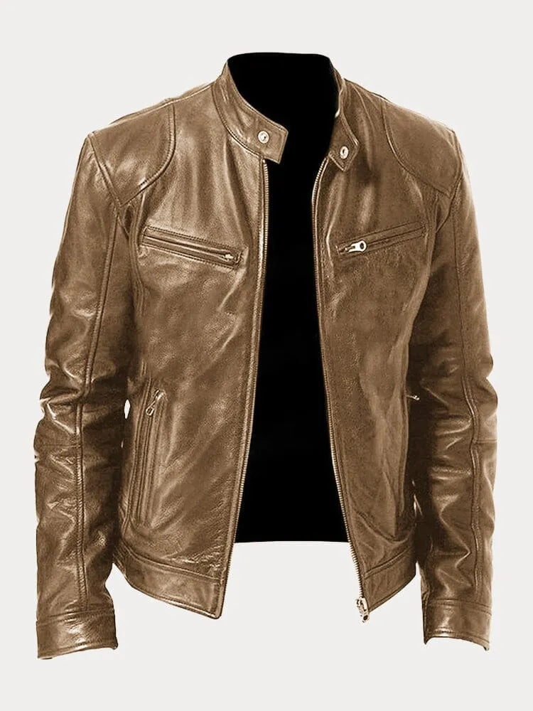 Hildebrando® | Relaxed Leather Jacket