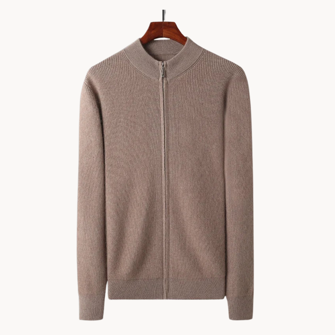Patricio® | Wool Zip-Up Sweater