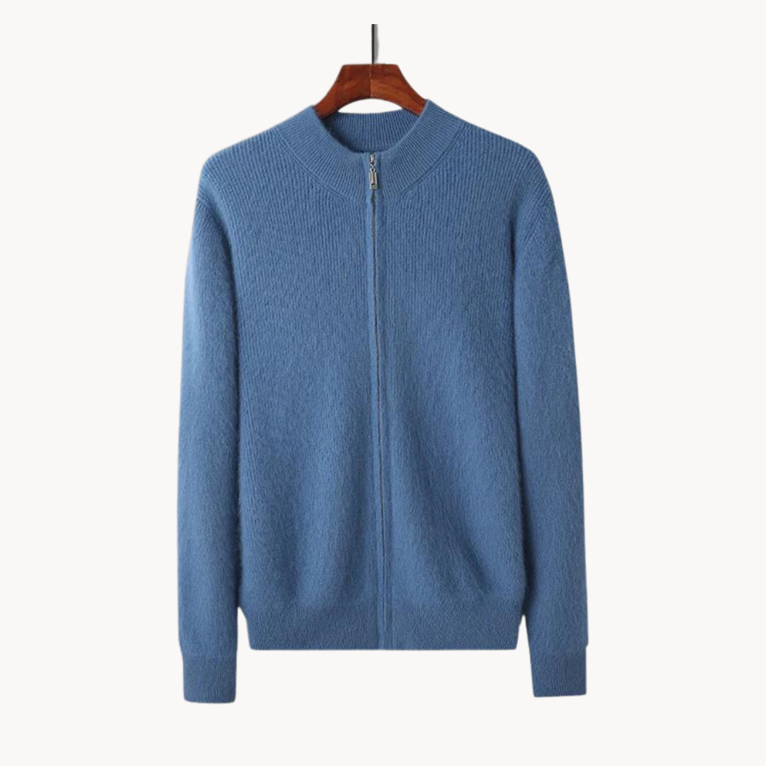 Patricio® | Wool Zip-Up Sweater